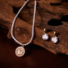 Manreya玛芮雅“福运星芒”幸运罗盘项链、耳饰|铜镀金 商品缩略图8