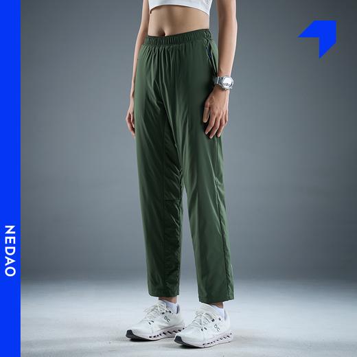 内道新品聚能卷跑步长裤女士抗湿冷保暖轻量越野户外运动长裤女裤 商品图3