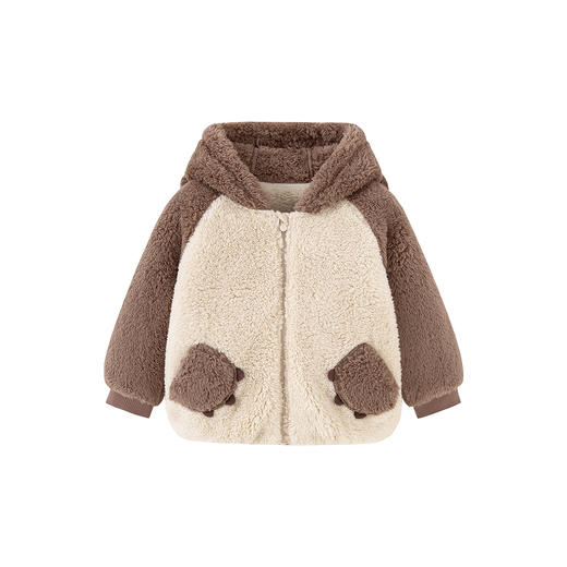 【净电绒】迷你巴拉男女童外套造型抗静电保暖宝宝外衣2025冬新款 商品图4