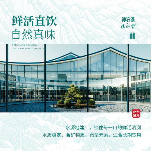 正山堂巴东红 湖北神农溪矿泉水泡茶用 矿泉水天然矿泉水神农溪水 商品图4