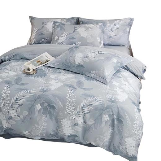 彼加曼 铂金数码全棉加厚家装四件套-沐川兰200*230cm BGM-T2532 商品图0