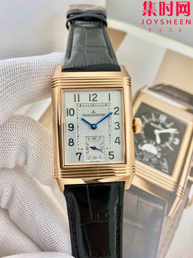 积家翻转系列 双面翻转 两针半 男士机械腕表 Reverso Classic Large Duoface Small Second 男款翻转系列
