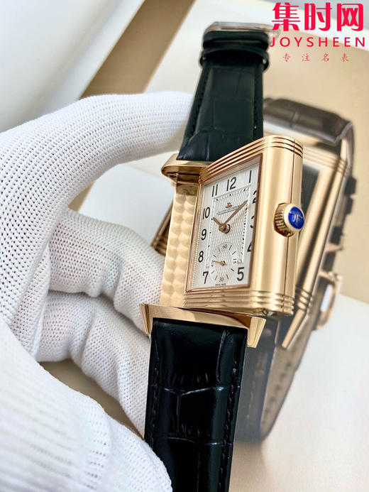 积家翻转系列 双面翻转 两针半 男士机械腕表 Reverso Classic Large Duoface Small Second 男款翻转系列 商品图2