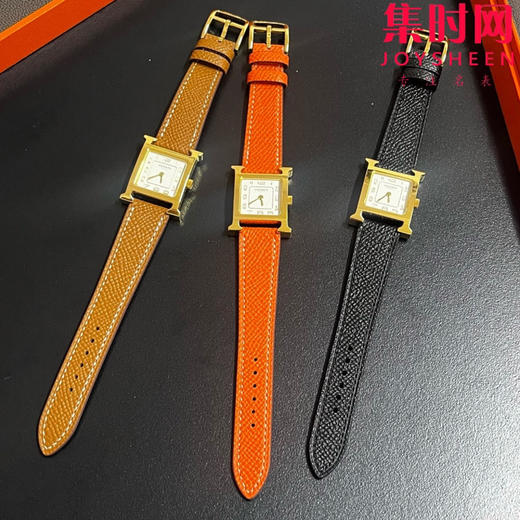 HERMES【爱马仕】Heure H系列 Z6新配色 女士腕表 瑞士石英原金机芯 商品图6