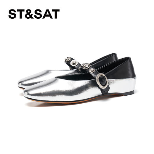 星期六摩登扣带一脚蹬玛丽珍SSD3111577 商品图5