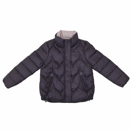 半身缘女装 冬季防水防风经典百搭修身保暖棉衣254213M05440107 商品图1