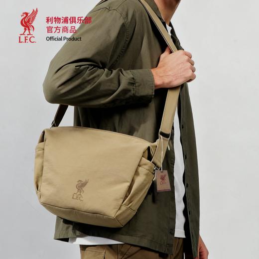 【官方正版】利物浦俱乐部 | 米色单肩包运动户外斜挎包 商品图1