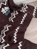 【美拉德复古提花宽松针织开衫外套】周四（10.16）上午10点上架 Dz家秋冬新款 深棕为主色调，融合复古提花与宽松的版型，将文艺复古感与秋日温暖感完美结合！无标发货，10.15日上新！ 商品缩略图12