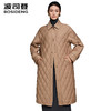 波司登羽绒服2025秋季新款女士长款轻薄菱格小香风外套B250134188 商品缩略图0