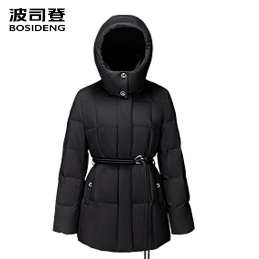 波司登2025年冬新款鹅绒女中长款羽绒服服B250244314 商品图1