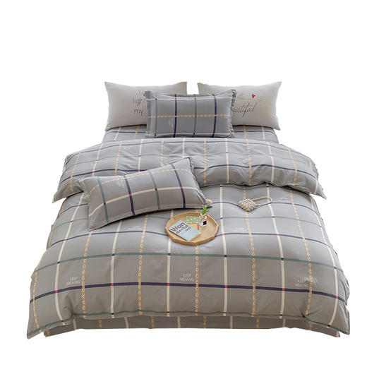 洁丽雅 时尚生活 轻奢四件套 JLY-CP677-1 商品图0