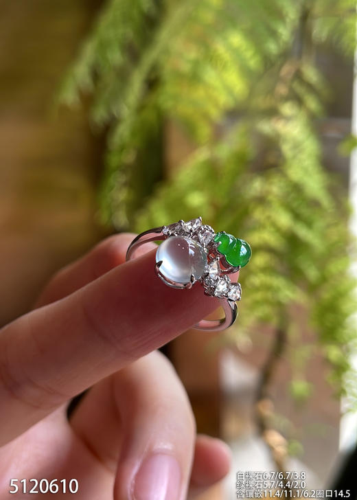 5120610，蛋面戒指。具体价格微信咨询 商品图1