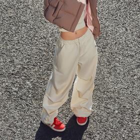 Adidas阿迪达斯STREET W PANT 灯芯绒褶皱运动裤KS5958