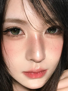 RECOLOOK 事后清晨 日抛直径14.5mm混血美瞳 绿色 10片/盒