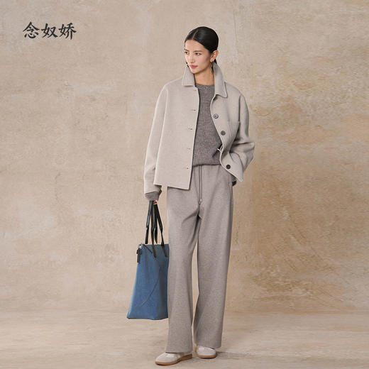 【商场同款】CNT5016 “ 老钱弯刀裤  ”好穿显瘦 舒适有型 松弛、无压力 商品图5