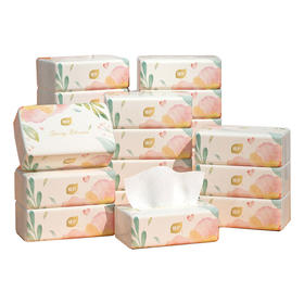 植护 春日大包气垫压花抽纸4层65抽(260张)*18包 MHCRC-18B