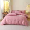 彼加曼 “露娜粉”素暖全棉加厚四件套200*230cm BGM-T2527 商品缩略图4