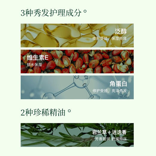 蜂花 馥萃轻感精油精华护发素500ml*3瓶 FOSJ500E3P 商品图3