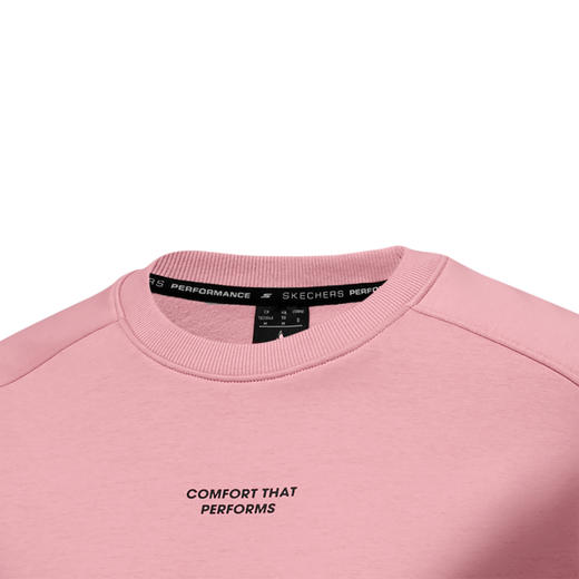 Skechers斯凯奇 女针织套头卫衣 P425W074-01ZX 商品图3