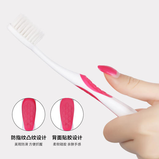 英国KENT家用独立软毛护龈刷丝牙刷 商品图2