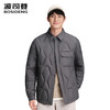 波司登2025秋冬季羽绒服男新款保暖衬衫式翻领轻薄外套B250135319 商品缩略图1
