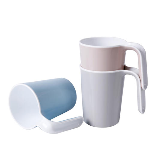 美丽雅 双色口杯*2 HC53816 商品图0