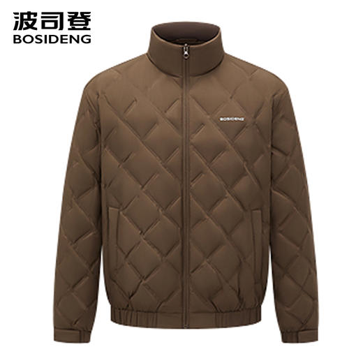 波司登轻薄羽绒服男士短款2025秋冬季新款立领保暖外套B250135321 商品图2