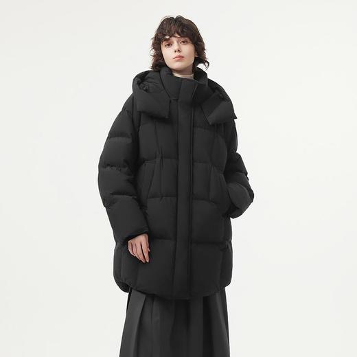 坦博尔 中长羽绒服女连帽 TBF530750A 商品图4