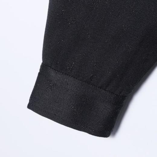 23760SDSA秋冬新款痞帅男装潮牌满印洒金星星翻领夹克外套下摆松紧百搭 商品图4