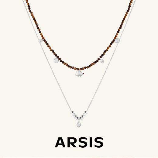 ARSIS｜小森林系列 小森林双层叠链 商品图0