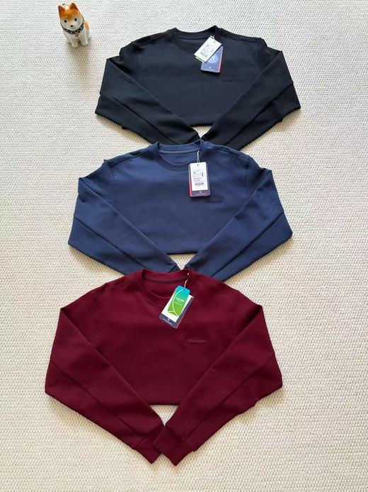 lu露乐檬 Steady State 纯色圆领卫衣 商品图1