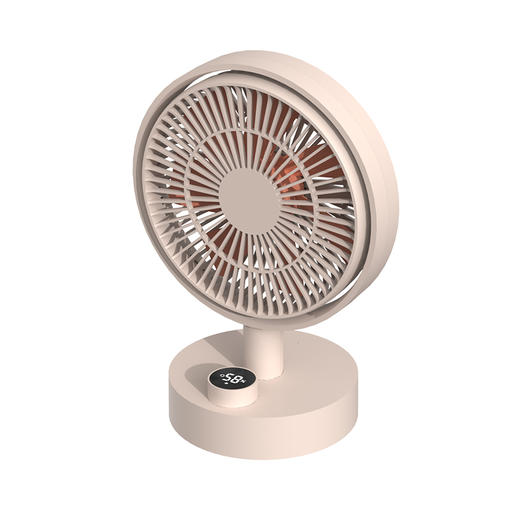 SOTHING向物 桌面风扇-羽数显+无极开关+摇头 DSHJ-S-2102-S1 商品图0