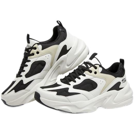Skechers斯凯奇 男休闲鞋 118322-BKW 商品图2