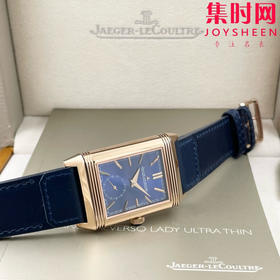 积家翻转系列 双面翻转 两针半 男士机械腕表 Reverso Classic Large Duoface Small Second 男款翻转系列