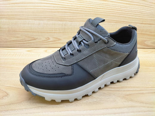 2023秋冬新款豪行13387151真皮颗粒底系带防滑户外鞋运动鞋男单鞋 商品图0