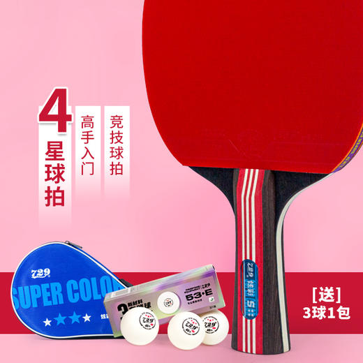 友谊729 炫彩系列乒乓球拍 商品图2