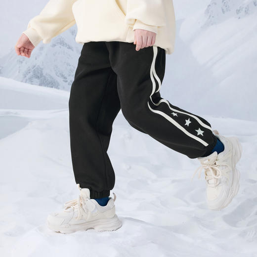 【MQD】童装男童加绒加厚针织裤冬装新款儿童保暖运动裤 商品图2