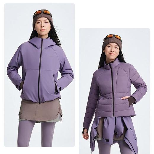 波司登 女短款连帽长袖羽绒服 B250331362 商品图4