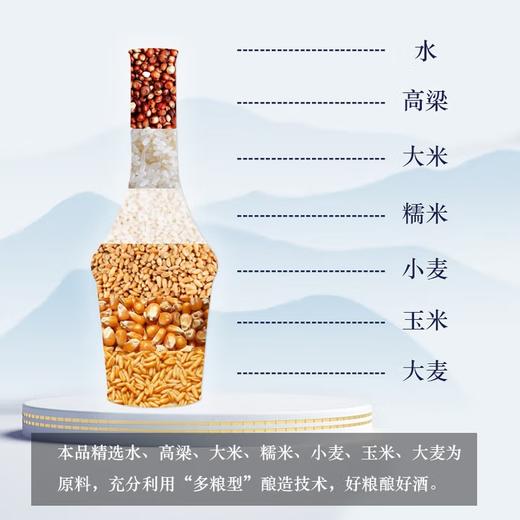 [双沟大曲酒名玻]46度-浓香型白酒480ml*6瓶粮食酒口粮酒送礼宴请酒 商品图2