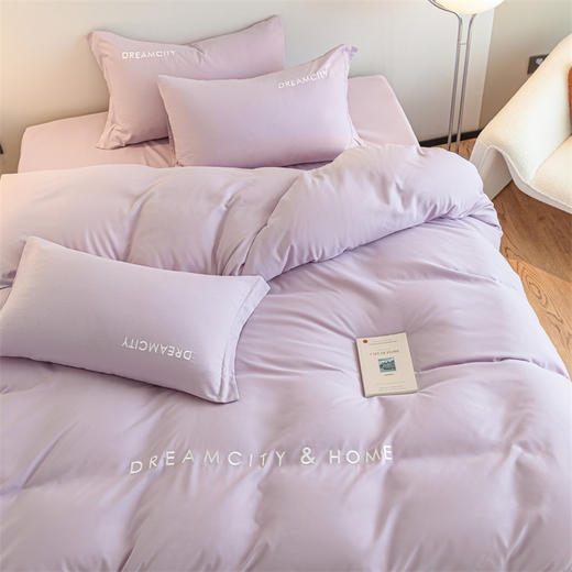 罗曼罗兰 水洗磨毛四件套奥利200*230cm 6925314751896 商品图1