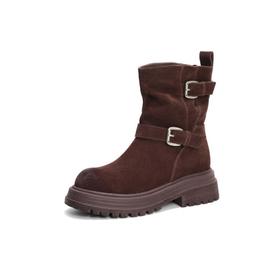 Belle百丽 女短筒靴 B2282DZ4