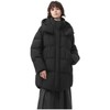 坦博尔 中长羽绒服女连帽 TBF530750A 商品缩略图0