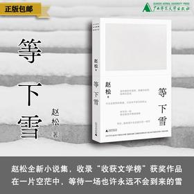 等下雪 赵松/著 赵松、收获文学榜、抚顺故事集、你们去荒野、积木书、广西师范大学出版社