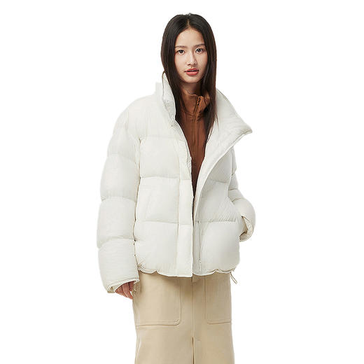 坦博尔 女立领泡芙羽绒 TBF530328T 商品图3