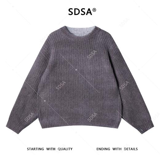 72658SDSA男士秋冬新款痞帅男装极简风净版圆领针织衫毛衣百搭时尚上衣 商品图1