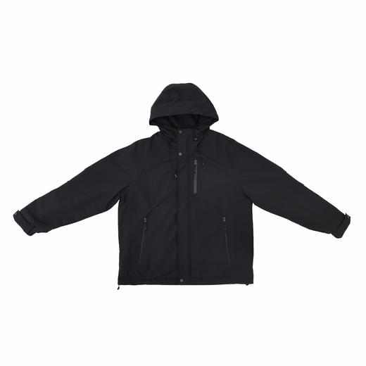 半身缘男装 冬季户外防风保暖防水连帽棉服254212U05410139 商品图2