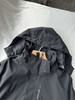 贝壳三 户外防风防泼水立领连帽冲锋衣女简约纯色外套女C101521 商品缩略图8