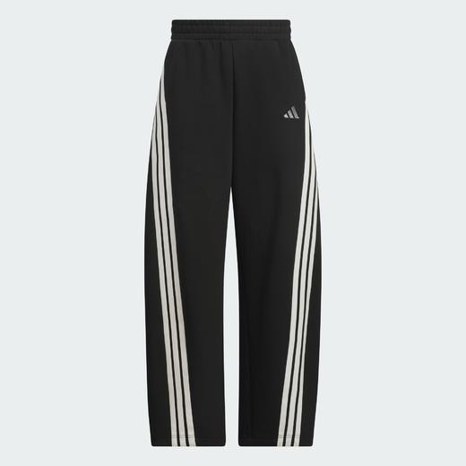 Adidas阿迪达斯STORY DOUBLE KNIT BANANA PANT 三条纹舞动系列针织宽松运动休闲香蕉裤KB8998 商品图3
