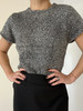 Viktoria Chan｜AW23014 Elisa sparkle TOP [ 短袖 灰 ] 商品缩略图6