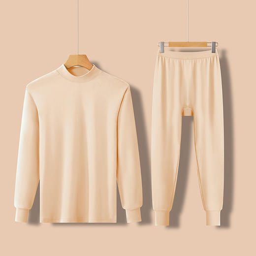 秋冬【纯棉秋衣秋裤套装】中老年人大码妈妈保暖内衣 抗静保暖女士 商品图14